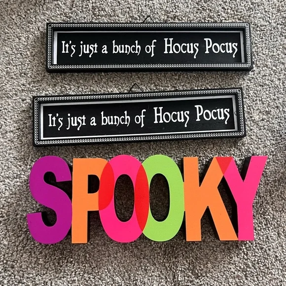 Colorful Halloween Wall Decor, Halloween lights, Halloween decor, Home decor - Picture 1 of 12